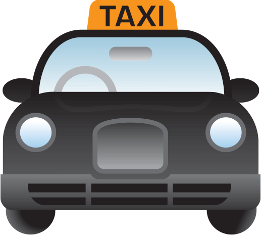 black taxi icon