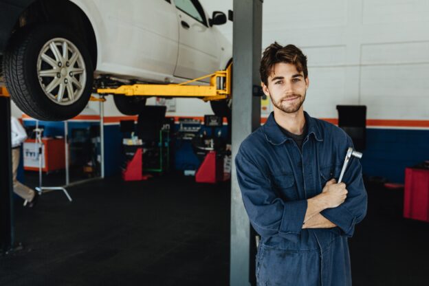 young mechanic